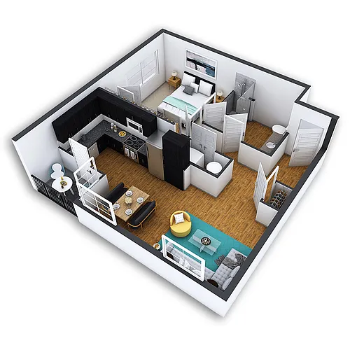 Floor plan Hale Platinum