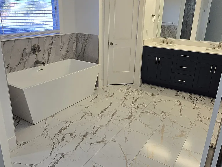 Master bathroom