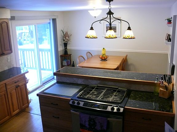 island range and bar