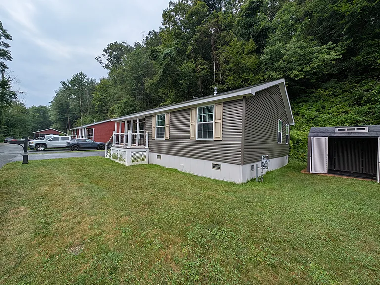 Side view of home