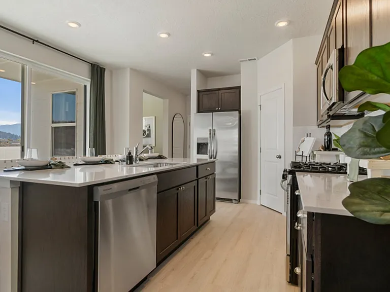 Kitchen. Illustrative picture from builder website.