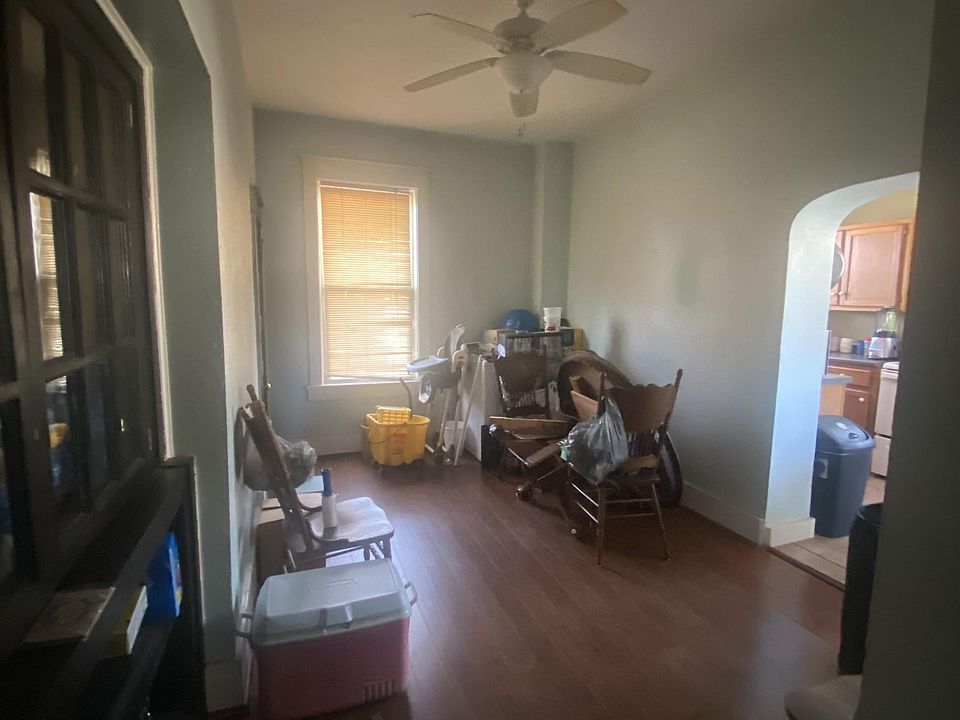Dining room with Built-In on Left