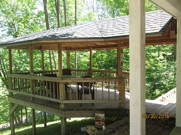 Covered front deck