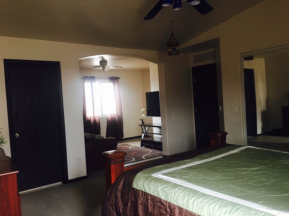 Master bedroom w/ tv room