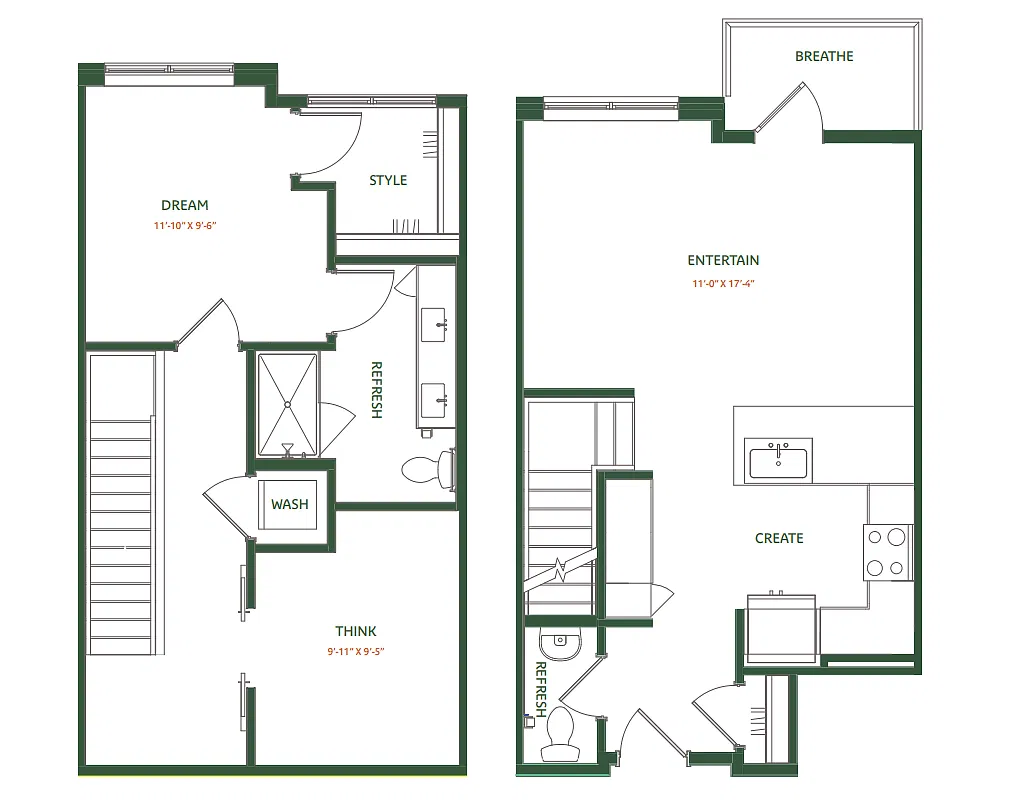 Floor plan TH A1