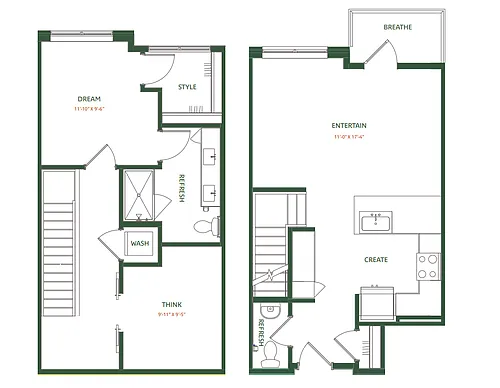 Floor plan TH A1