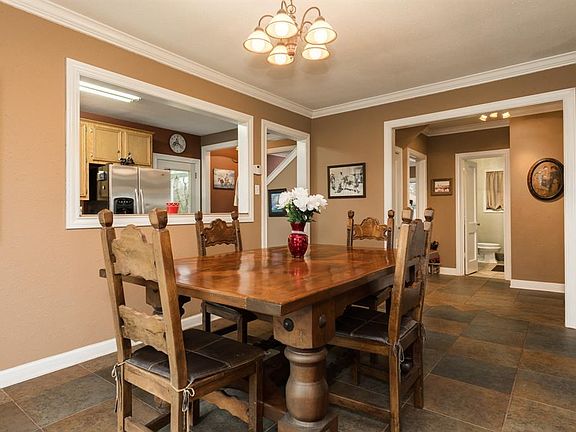Dining room is the heart of this home.