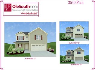 2540 Elevation JKL Plan, Finch Branch, Lavergne, TN 37086