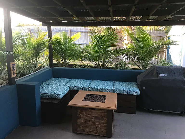 Rear Covered Patio