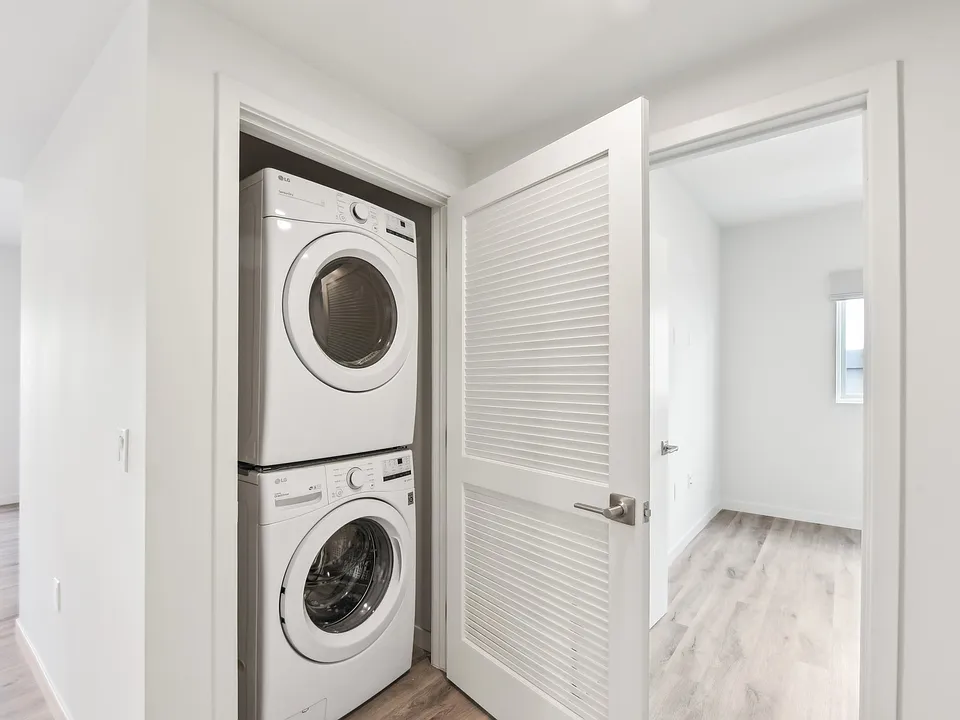 Washer & Dryer in Every Unit