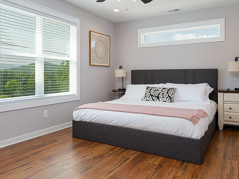 Primary Bedroom With Cocoon Memory Foam Mattress By Sealey