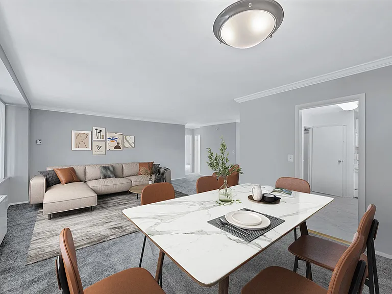Spacious open layouts