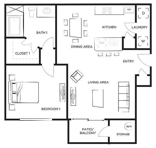 Floor plan Meridiano