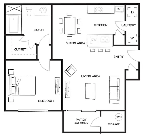 Floor plan Meridiano