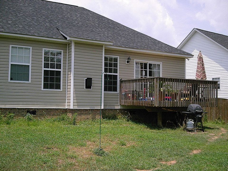 Back Yard with Deck