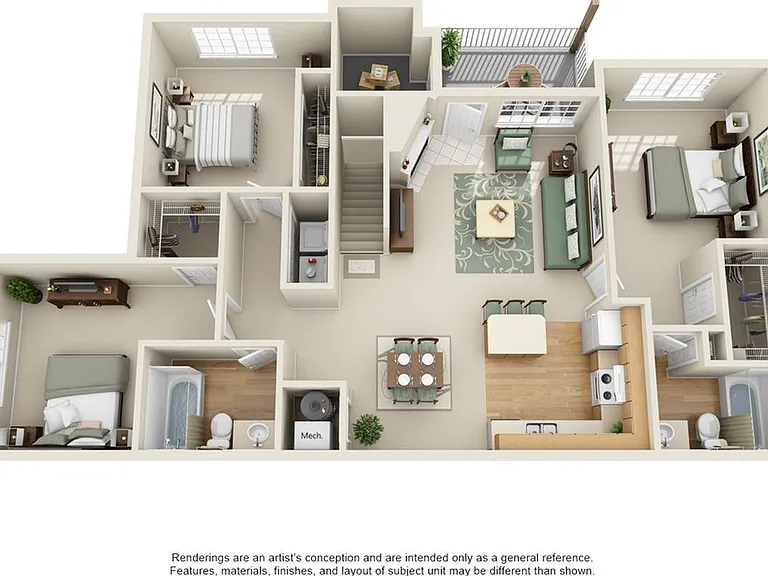 3 Bedroom | 2 Bath | 1189 SF 3 Bedroom | 2 Bath | 1189 SF