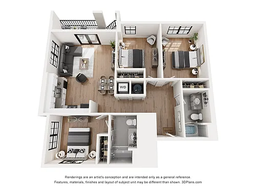 Floor plan D4
