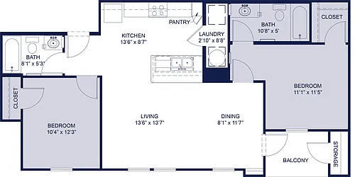 Floor plan B2