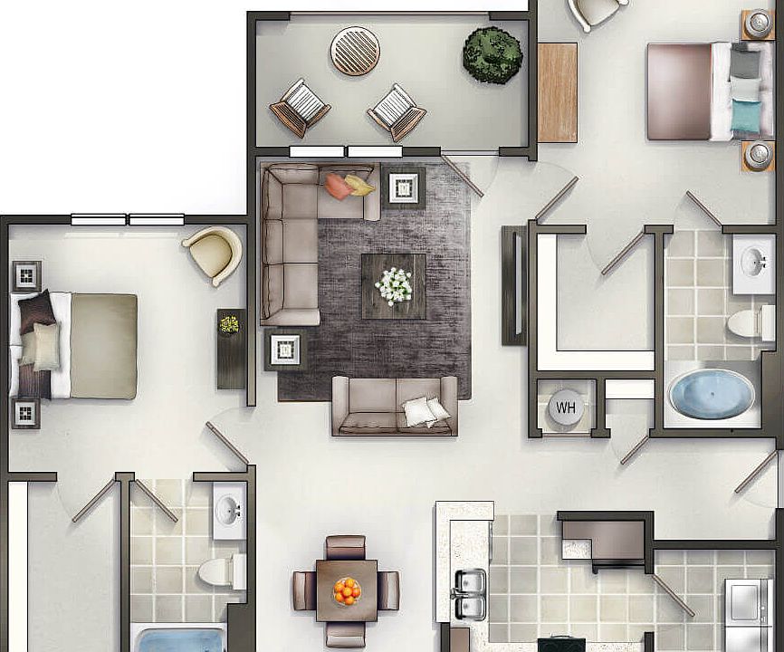 2nd image of 4229 Stonecrest Dr #207