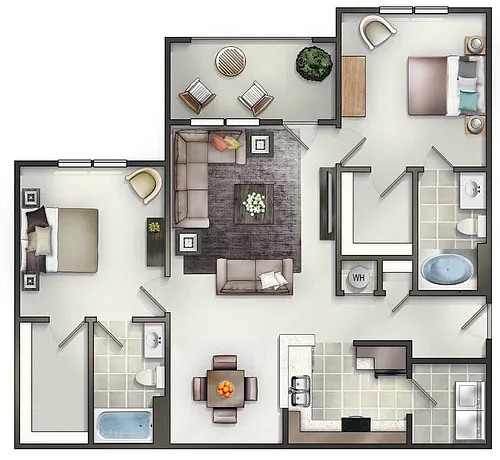 Floor plan The Kensington