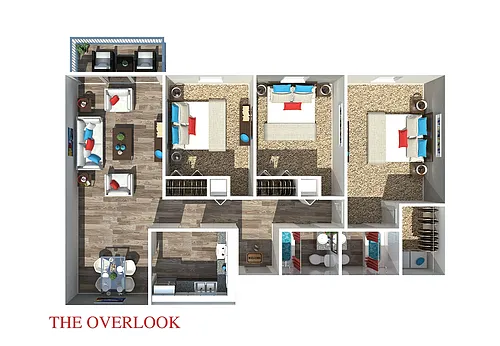 Floor plan The Overlook