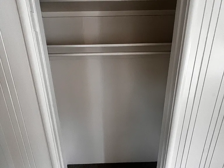 Main living area closet