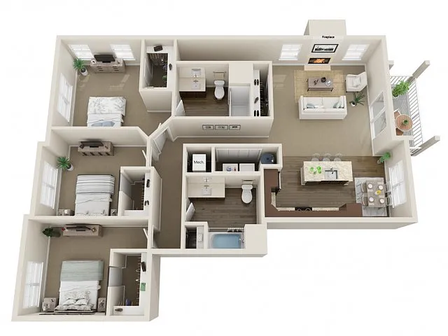 Floor plan F