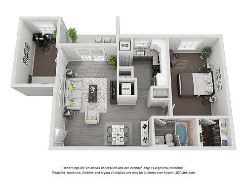 Floor plan The Ellicott
