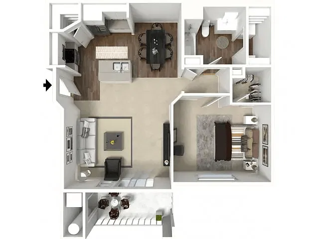 Floor plan Albarossa