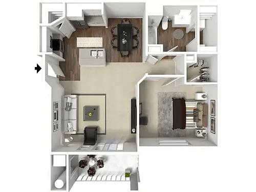 Floor plan Albarossa
