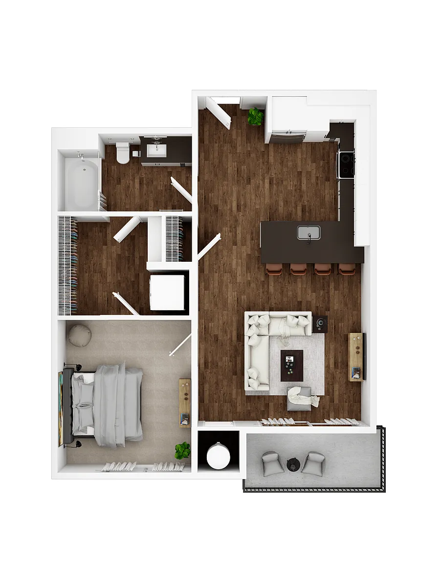 Floor plan Diester