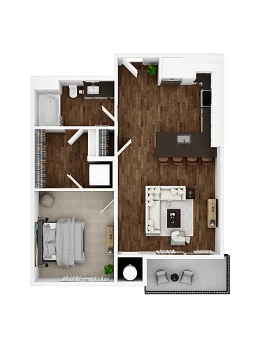 Floor plan Diester