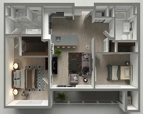 Floor plan D