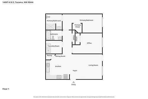 Floor plan Phase 2 - Small 2 Bedroom