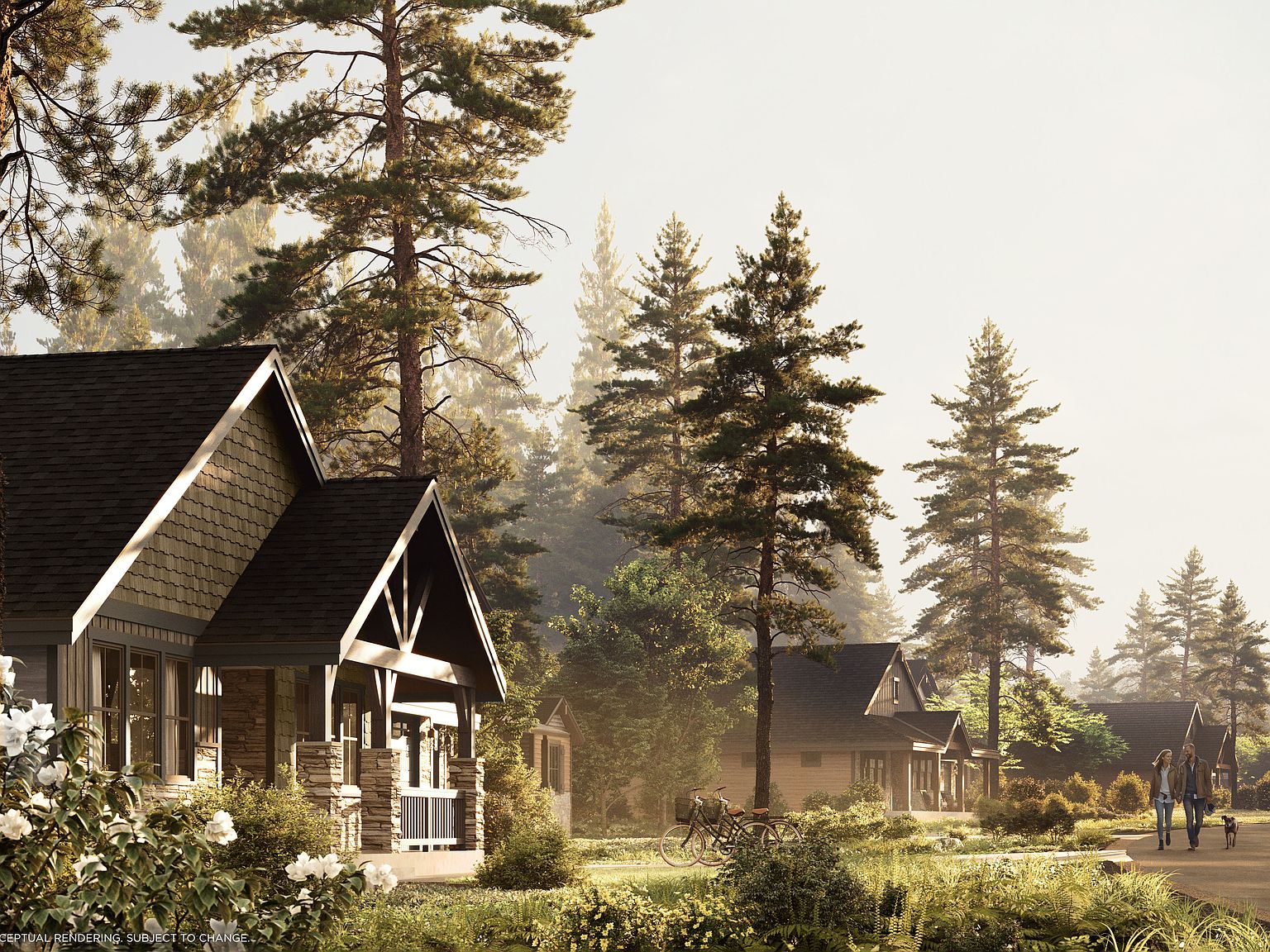 The Mountain Home Collection in Tumble Creek by Landed Gentry Homes