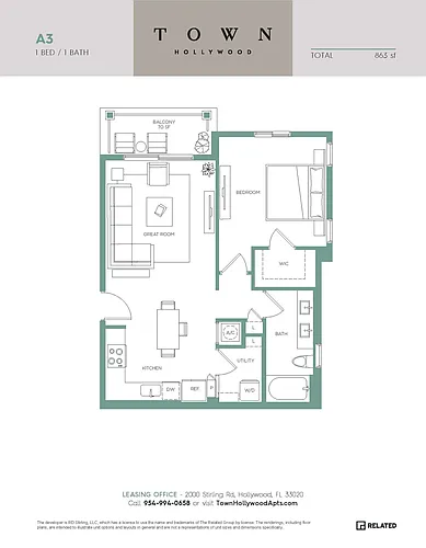 Floor plan A3