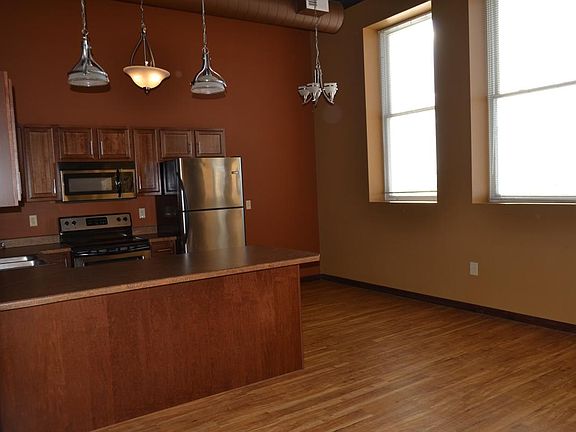Open floor plan with lots of light