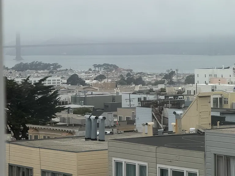 GG Bridge view from kitchen window