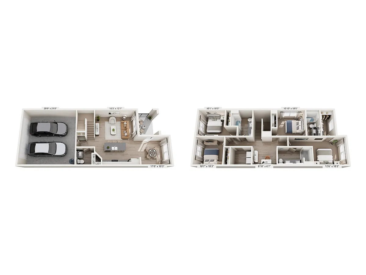 Floor plan D1
