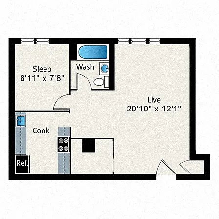 Floor plan SC6