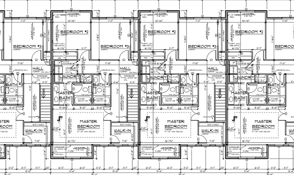 Whole Building- Second Level Floor Plans