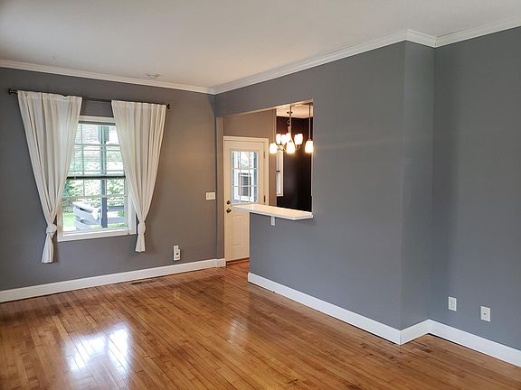 Living Room w/ kitchen island