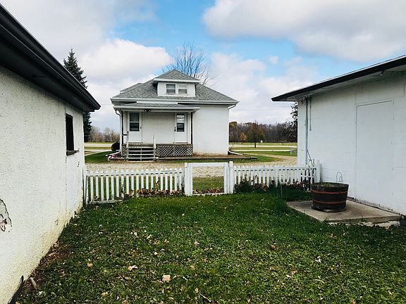 View to the back porch