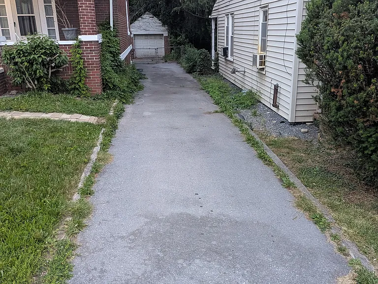 Long driveway