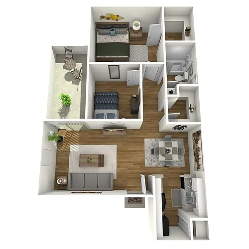Floor plan B1