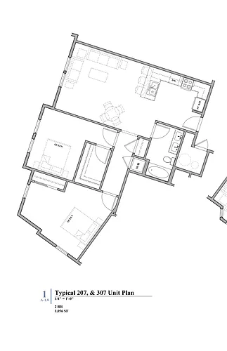 Floor plan 207