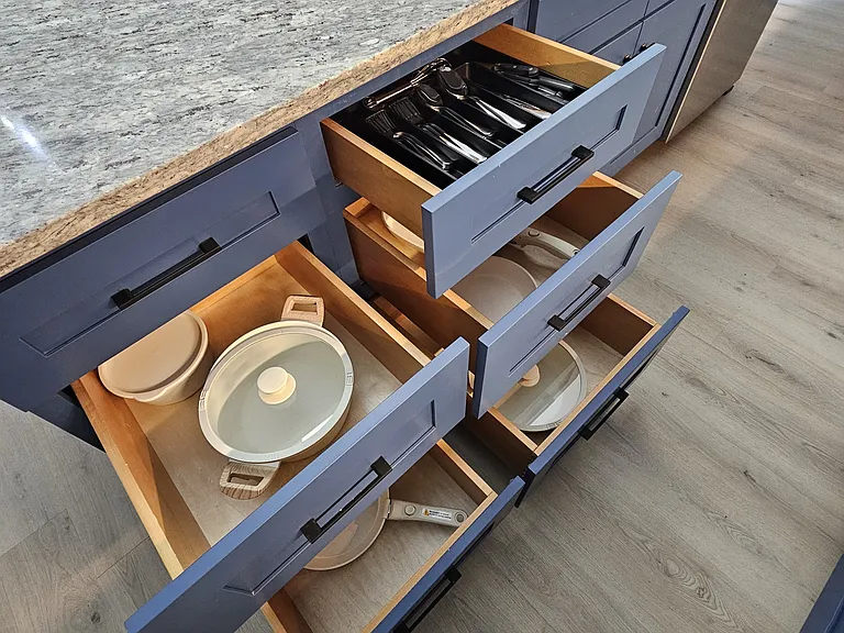 Kitchen fully stocked