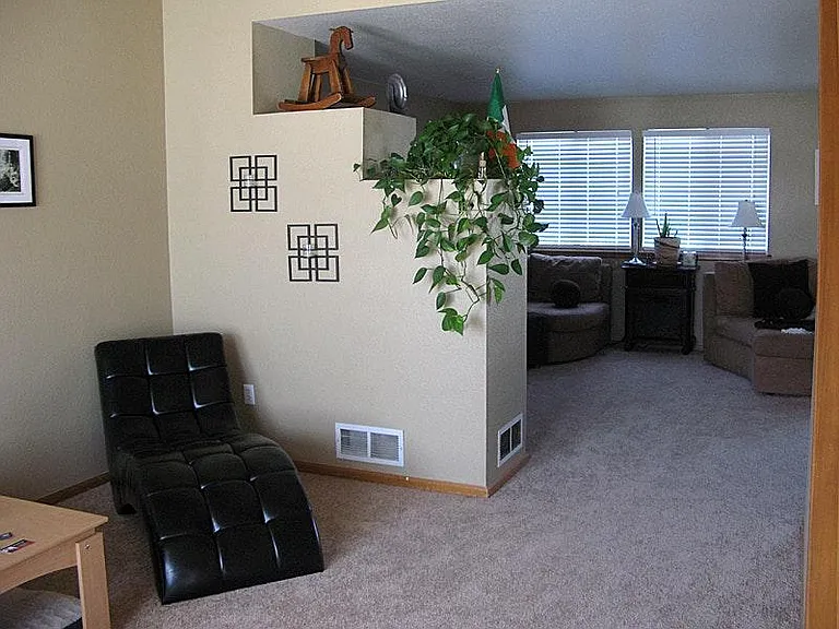 Front and Living Rooms