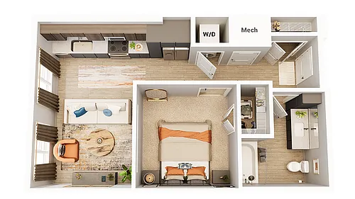 Floor plan S1-A
