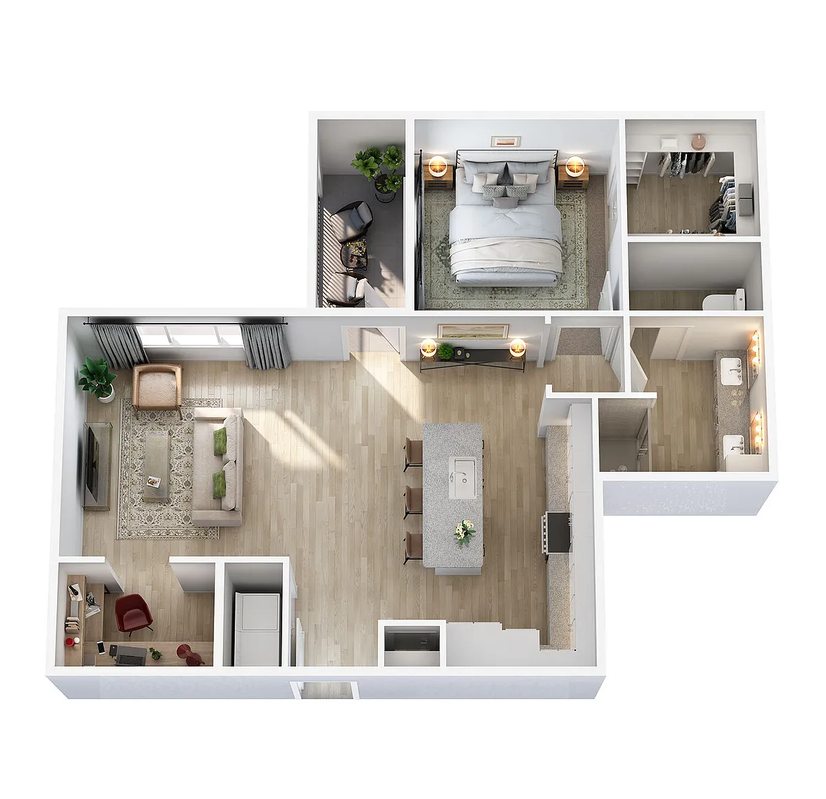 Floor plan A13